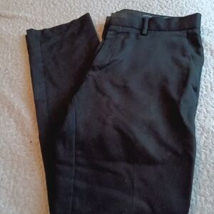 Louis Raphael Black Dress Pants Flat Front